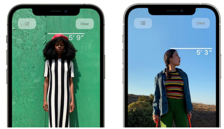 道滘镇苹果服务网点分享通过iPhone激光雷达测量身高方法教程 