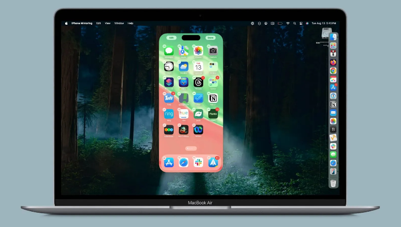 道滘镇苹果手机维修分享苹果 macOS 15 Sequoia 和 iOS 18 的 iPhone 投屏功能升级 